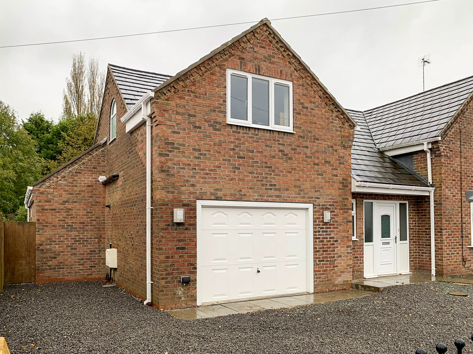 Double Storey Front Extension With Garage CK Architectural Birmingham Double Storey Front Extension With Garage CK Architectural Birmingham